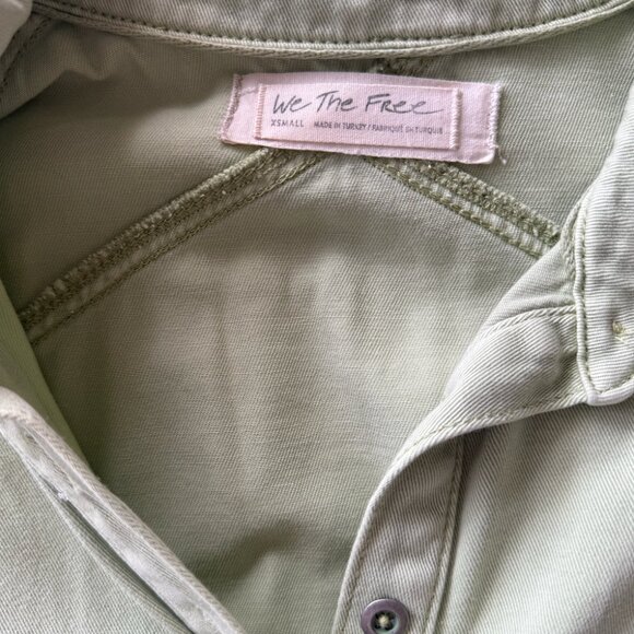 Free People Elliot Debim Tunic Green - Picture 6 of 6